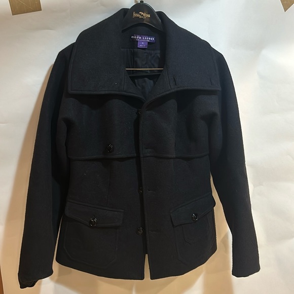 Ralph Lauren, purple label collection, wool Utility Coat 10 - Picture 7 of 12